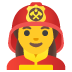 woman firefighter